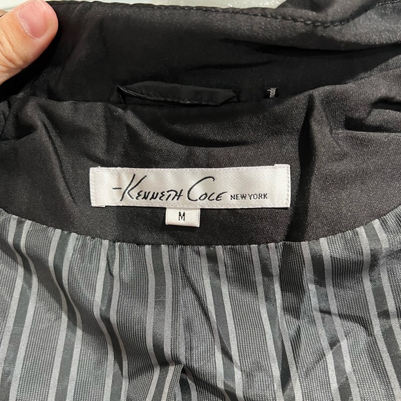 Vintage Kenneth Cole New York‎ Black Trench Coat - Picture 8 of 10